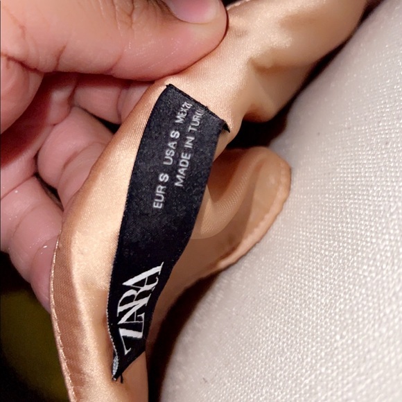 πZARA Color-block Asymmetrical Slip Dress - Picture 7 of 7